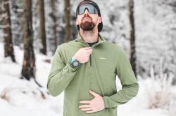 Husky Pánská mikina s rolákem Artic M khaki