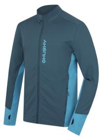Husky Tame zip M blue pánská mikina se zipem