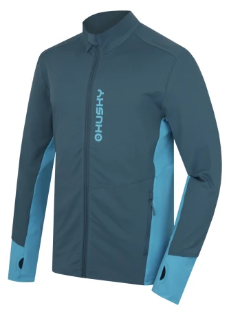 Husky Tame zip M blue pánská mikina se zipem