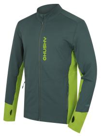 Husky Tame zip M green pánská mikina se zipem