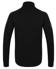 Husky Alou M black pánská mikina z merino vlny
