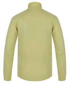 Husky Alou M bright green pánská mikina z merino vlny