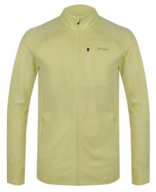 Husky Alou M bright green pánská mikina z merino vlny