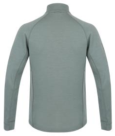 Husky Alou M faded green pánská mikina z merino vlny