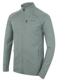 Husky Alou M faded green pánská mikina z merino vlny Husky Alou M faded green pánská mikina z merino vlny