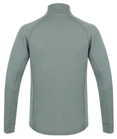 Husky Alou M faded green pánská mikina z merino vlny