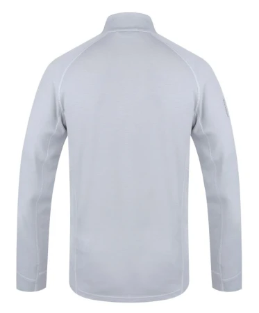 Husky Alou M light grey pánská mikina z merino vlny