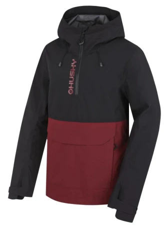 Husky Nabbi M black/bordo pánská outdoor bunda Husky Nabbi M black/bordo pánská outdoor bunda
