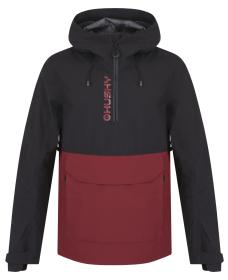 Husky Nabbi M black/bordo pánská outdoor bunda