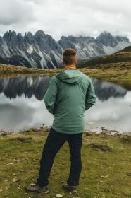 Husky Nakama M green pánská outdoorová bunda