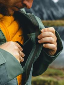 Husky Nakama M green pánská outdoorová bunda