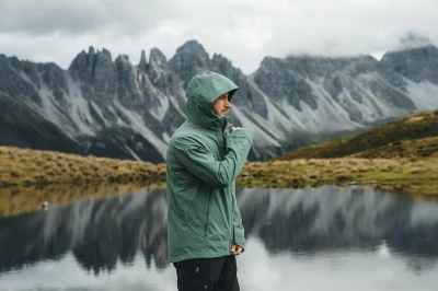 Husky Nakama M mustard pánská outdoorová bunda