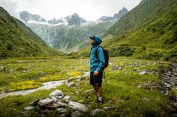 Husky Nakama M turquoise pánská outdoorová bunda