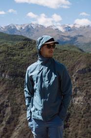 Husky Nakama M turquoise pánská outdoorová bunda