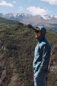 Husky Nakama M turquoise pánská outdoorová bunda