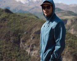 Husky Nakama M turquoise pánská outdoorová bunda