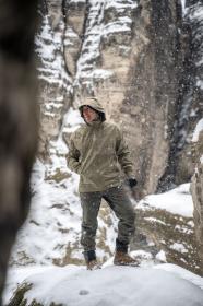 Husky Nakron M khaki pánská outdoor bunda