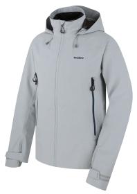 Husky Nakron M lt. grey pánská outdoor bunda + šátek Kilpi Husky Nakron M lt. grey pánská outdoor bunda + šátek Kilpi