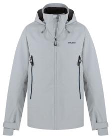 Husky Nakron M lt. grey pánská outdoor bunda + šátek Kilpi
