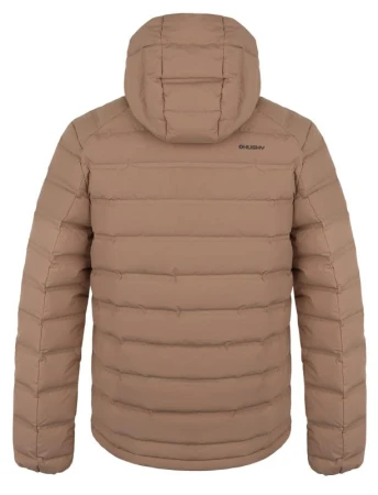 Husky Donnie M beige pánská péřová bunda