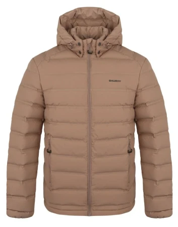 Husky Donnie M beige pánská péřová bunda