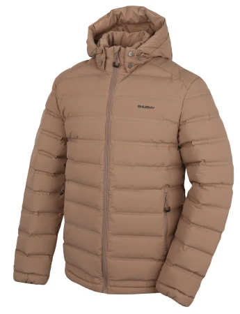 Husky Donnie M beige pánská péřová bunda