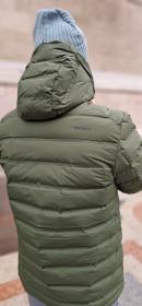 Husky Donnie M dark khaki pánská péřová bunda