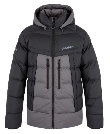 Husky Durra M black/grey pánská péřová bunda