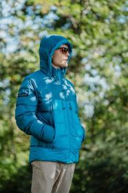 Husky Durra M blue pánská péřová bunda