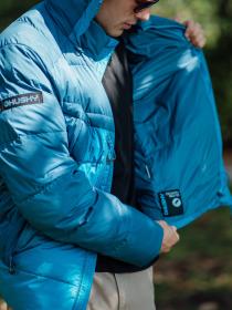 Husky Durra M blue pánská péřová bunda