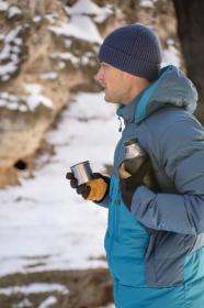 Husky Durra M blue pánská péřová bunda