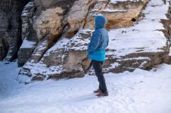 Husky Durra M blue pánská péřová bunda