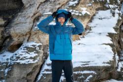 Husky Durra M blue pánská péřová bunda