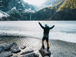 Husky Durra M blue pánská péřová bunda