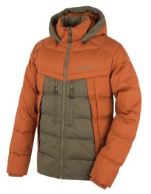 Husky Durra M brown/khaki pánská péřová bunda Husky Durra M brown/khaki pánská péřová bunda
