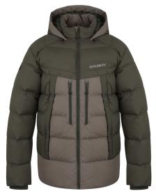 Husky Durra M khaki pánská péřová bunda