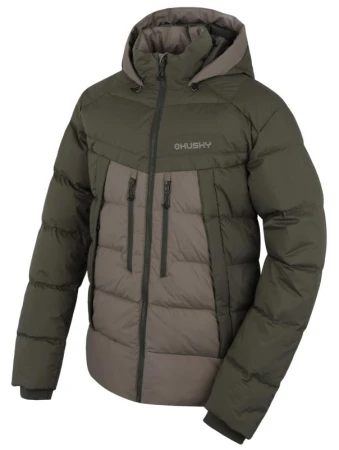 Husky Durra M khaki pánská péřová bunda Husky Durra M khaki pánská péřová bunda