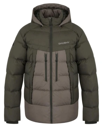 Husky Durra M khaki pánská péřová bunda