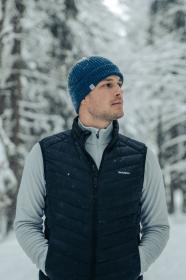 Husky Dresles M black pánská péřová vesta