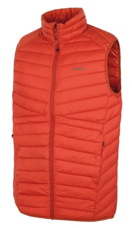 Husky Dresles M brick orange pánská péřová vesta Husky Dresles M brick orange pánská péřová vesta