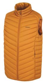 Husky Dresles M mustard pánska páperová vesta