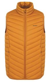 Husky Dresles M mustard pánská péřová vesta