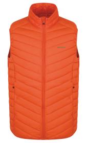 Husky Dresles M orange pánská péřová vesta