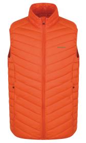 Husky Dresles M orange pánská péřová vesta