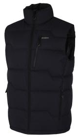 Husky Deep M black pánská péřová vesta na zip Husky Deep M black pánská péřová vesta na zip