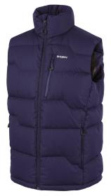 Husky Deep M dark blue pánska páperová vesta