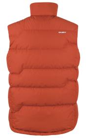 Husky Deep M dark orange pánská péřová vesta