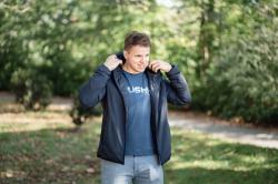 Husky Nitri M black pánská plněná ultralehká bunda