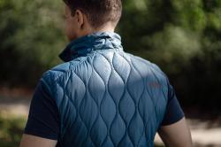 Husky Nimesie M blue pánská plněná ultralehká vesta