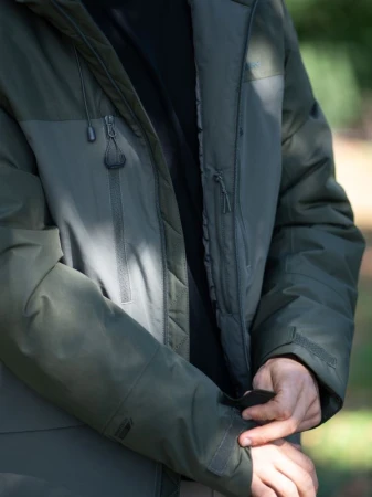 Husky Nebet M dark khaki pánská plněná zimní bunda